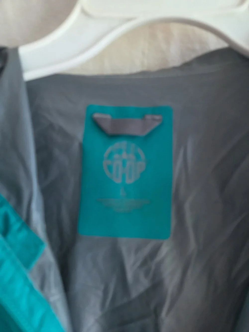 REI rain jacket